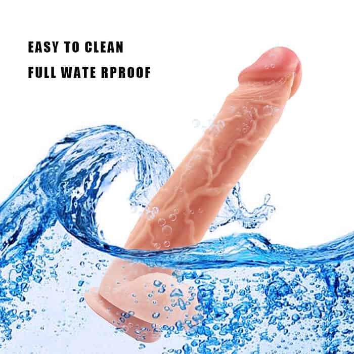 Realistic Dildo Lifelike Big Real Dong Suction Cup In Flesh - Image 8