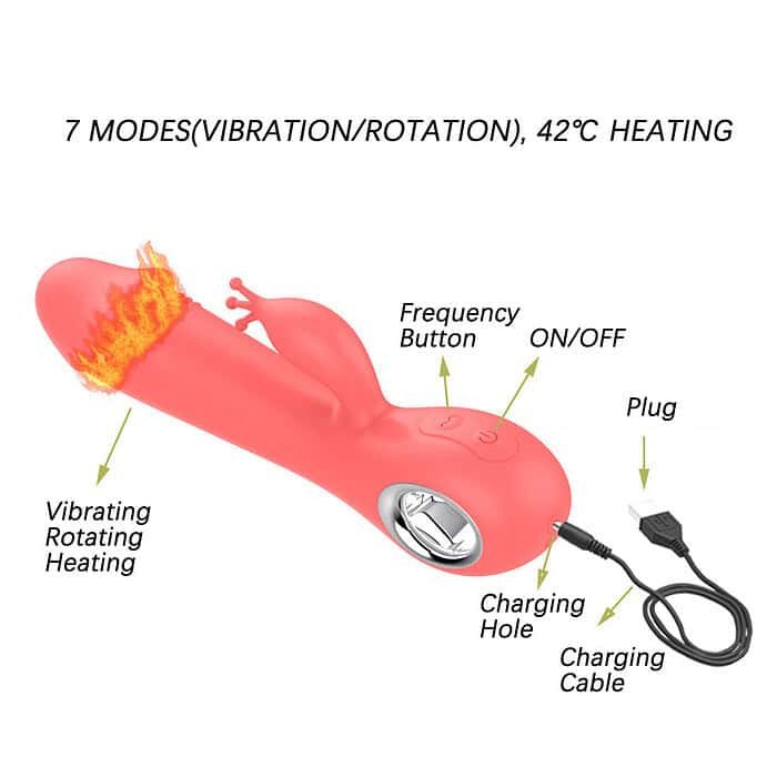 360℃ Rotating Heating Vibrator - Image 7