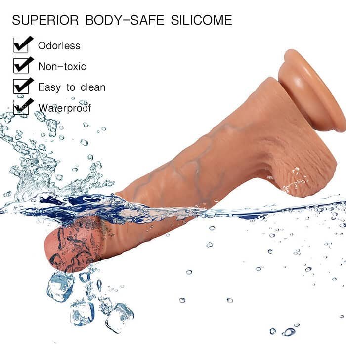 Big Inch Realistic Dildo With Suction Cup Large Real Feel - Image 6