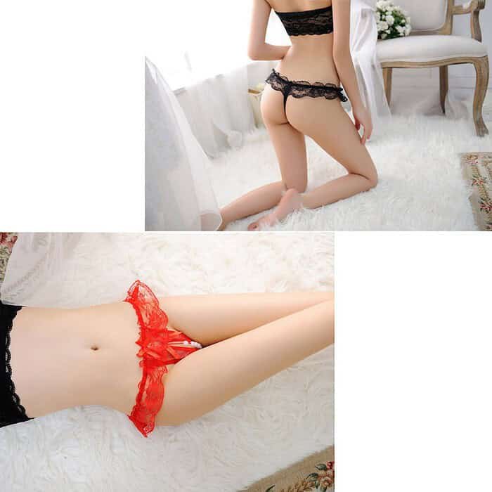 Pearl Massage Lace T Panties - Image 16