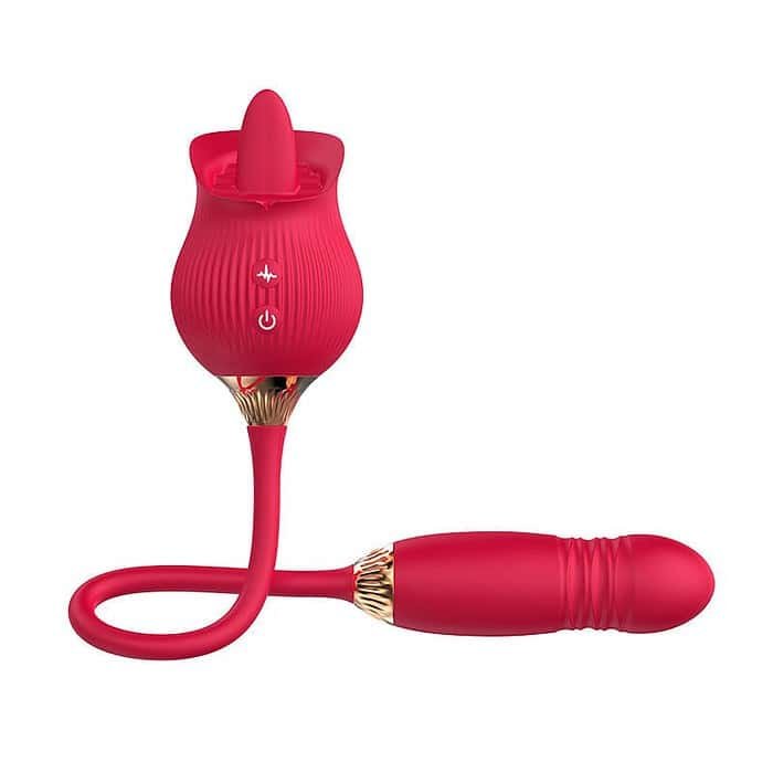 12 Frequency Rose Clitoral Sucking Jumping Egg - Image 5