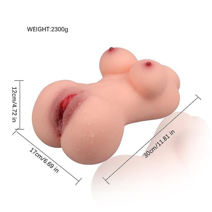 Real Vagina Anal Flesh Masturbator Sex Toy For Men - Image 3