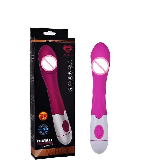 Vibrating Dildo Silicone Vibrator Female G Spot Massager - Image 6