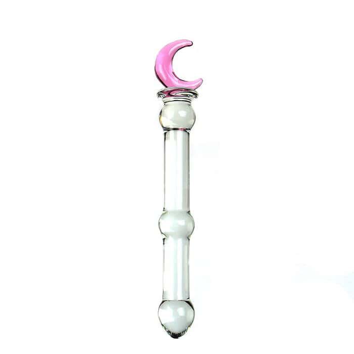 Small Size Glass Dildo Anal Butt Plug - Image 3
