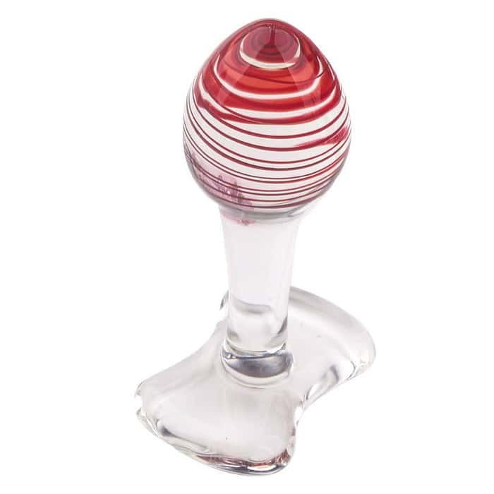 Glass Anal Plug G-Spot Massager Dildo Crystal Butt Plug - Image 2