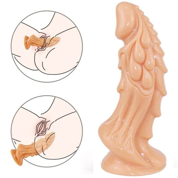 7.87''  Alien Dildo with Suction Cup - Image 8