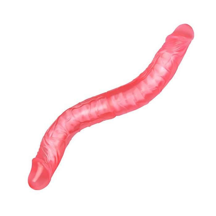 Double Heads Dildo In Red - Image 3