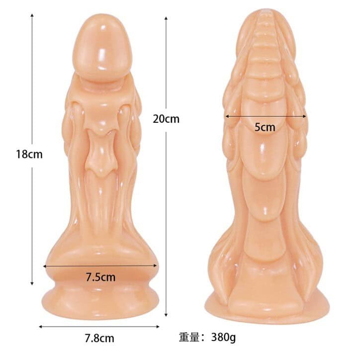 7.87''  Alien Dildo with Suction Cup - Image 13