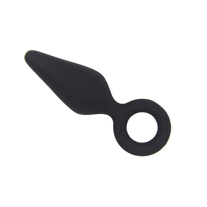 Silicone Black Anal Plug Prostate Massager Anal Toys - Image 3