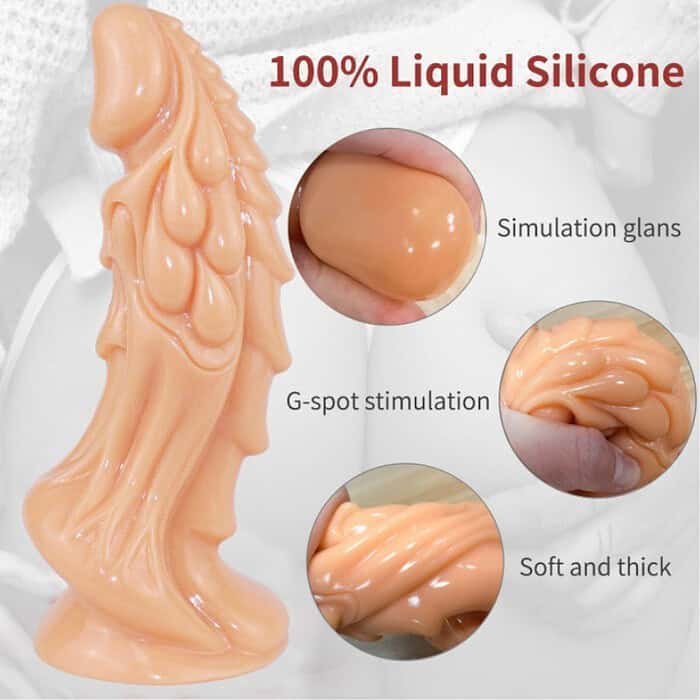 7.87''  Alien Dildo with Suction Cup - Image 7