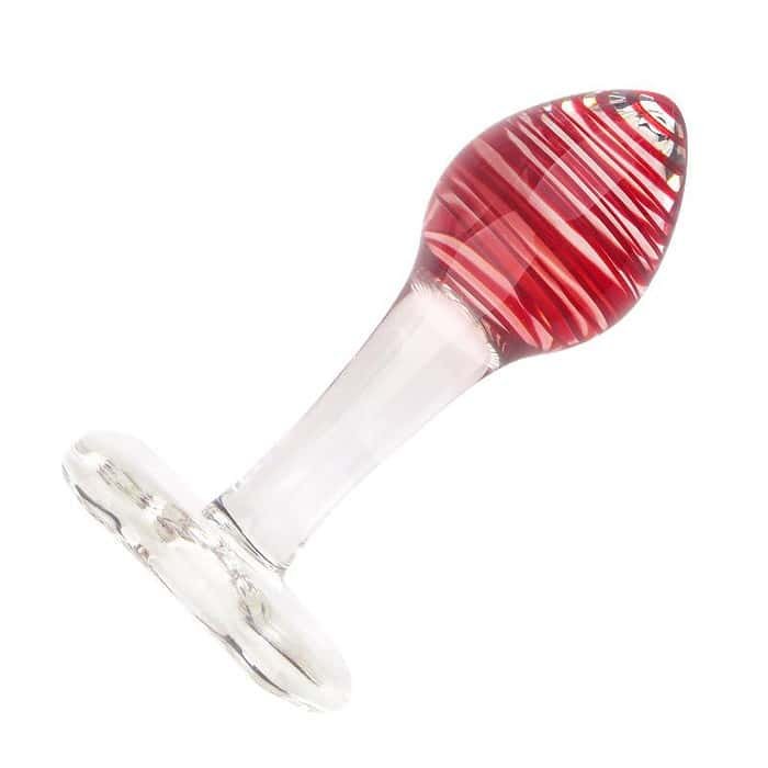 Glass Anal Plug G-Spot Massager Dildo Crystal Butt Plug - Image 4