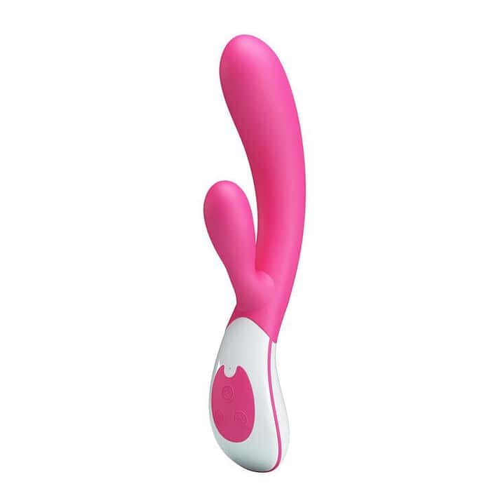 12 Speed USB Rechargeable Vibrator In Pink - Image 2