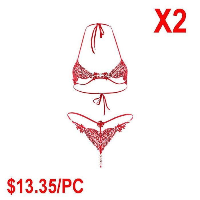 12b3d4cd7e45b396 Pink heart-shaped bra - Image 20