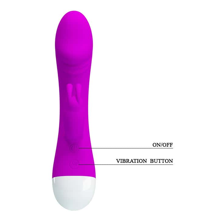 30 Speed USB Rechargeable Rabbit Vibrator