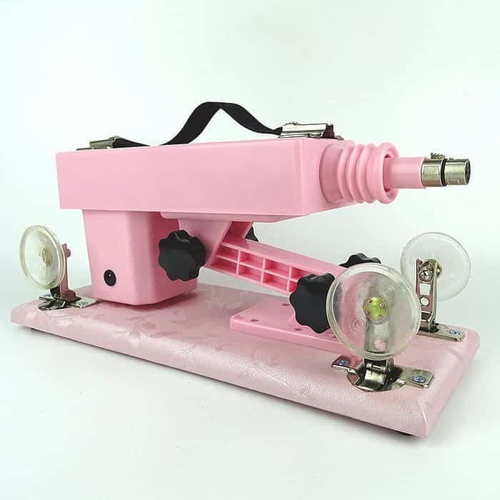Pink Sex Machine with Dildos and Masturbation Cup - Image 8