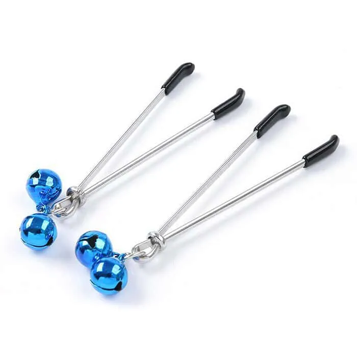 Metal Belt Ring Bell Nipple Teasing Stimulates Labia Clip - Image 8