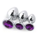 Anal Plugs Stainless Steel Metal Butt Plug (S) - Image 3