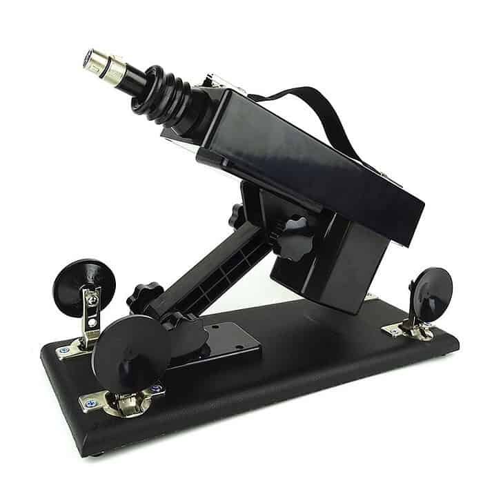 Black Sex Machine with 3 Dildo and Extension Tube - Image 10