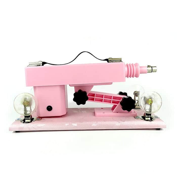 Electric Pink Sex Machines with 5 Attachment - Image 20
