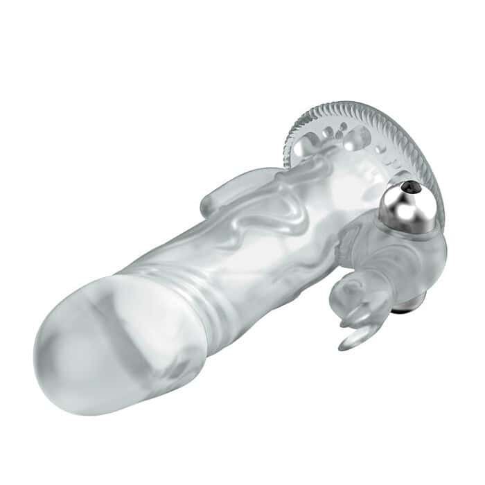 Ultimate Vaginal Ribbed Shaft Crystal Sleeve - Image 3