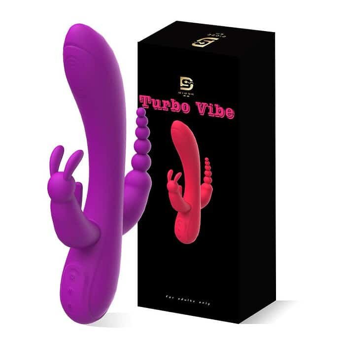 12 Speed Double Ended Rabbit G-spot Vibrator - Image 9