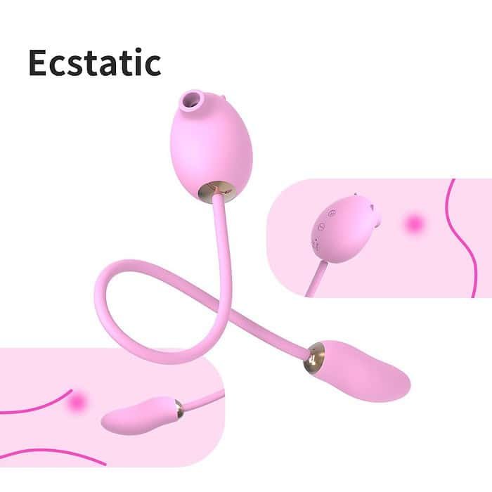 Double - Headed Sucking Clitoral Jump Egg - Image 3