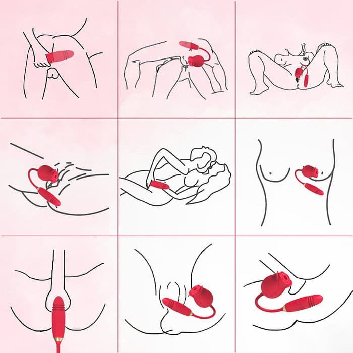 Rose Clitoral Sucking Jump Egg - Image 13