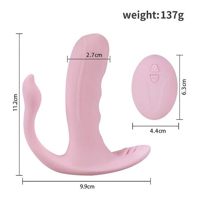 10 Speed Remote Silicone Wearable Vibrators - Image 7
