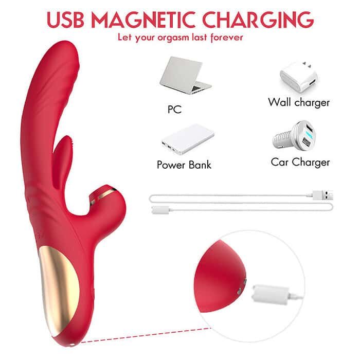 7 Frequency Modes Rabbit Vibrator - Image 9