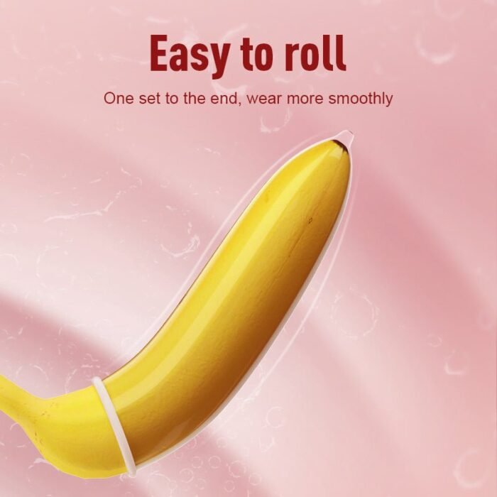 1ab43300d909b7c8 GJG 001 Series Ultra-Thin Zero Distance Natural Latex Rubber Condoms 3PCS - Image 6