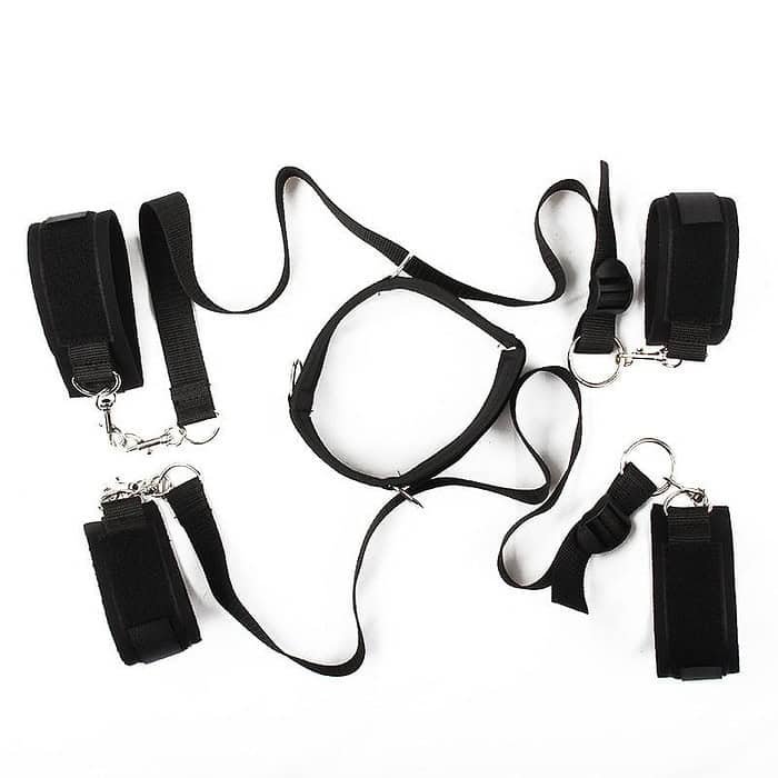 Handcuffs Strap Rope Restraints System Set Sexy Game - Image 4