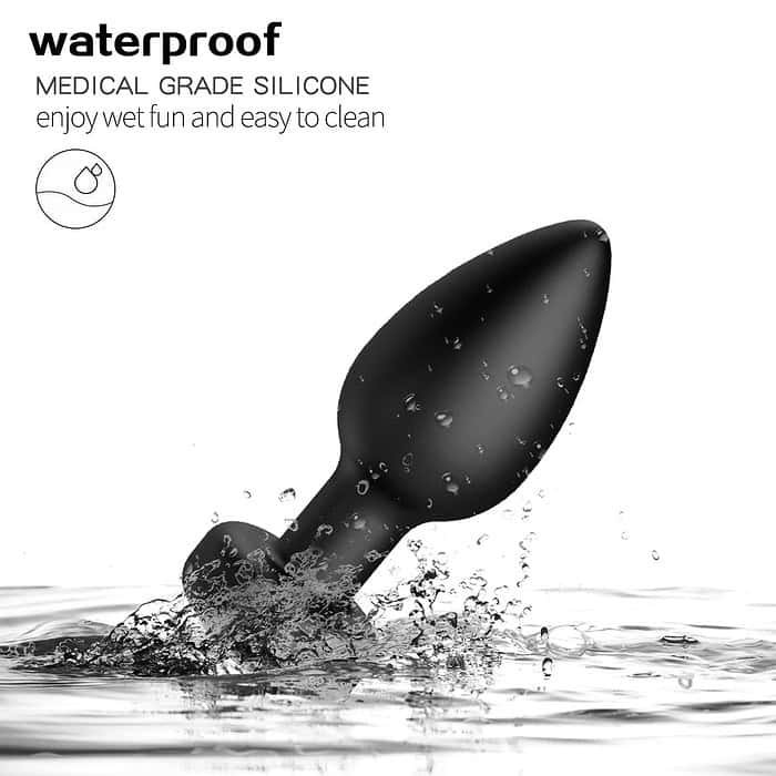 Wireless Remote Control Vibrating Silicone Anal Plug - Image 5