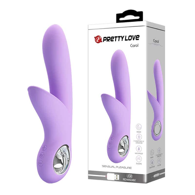 Wholesale 7-Function Vibrations USB Rechargeable Vibrator