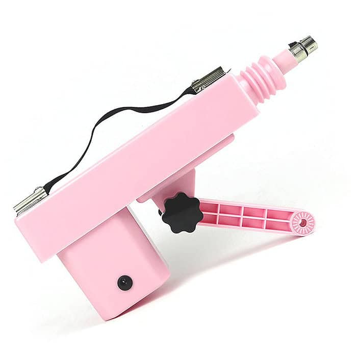Pink Sex Machine with 3 Dildo and Extension Tube - Image 1
