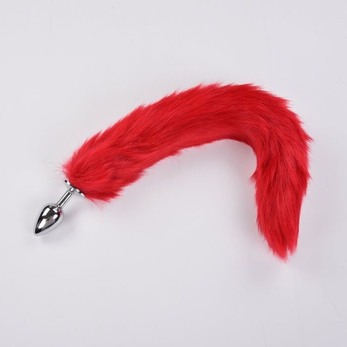 Fox Tail With Metal Anal-Butt Plug (S) - Image 9