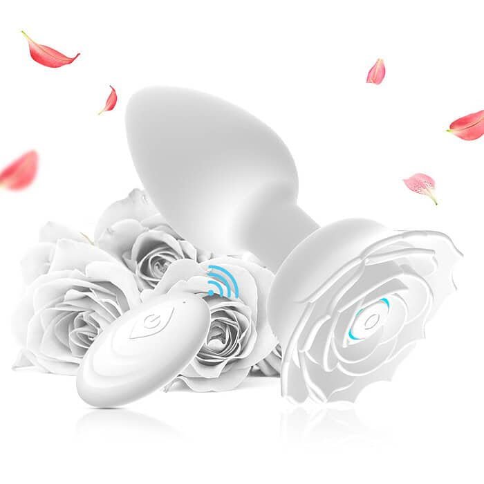 Wireless Remote Control Rose Anal Plug - Image 14