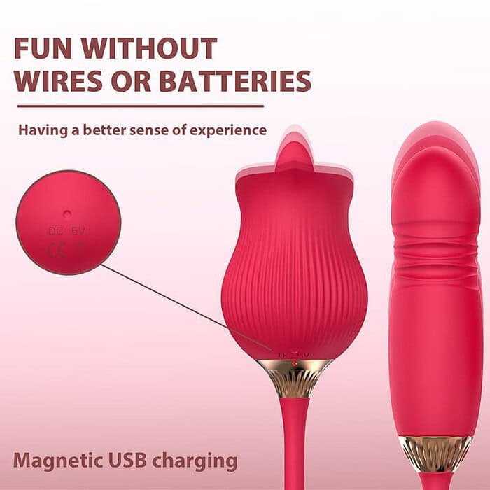 12 Frequency Rose Clitoral Sucking Jumping Egg - Image 24