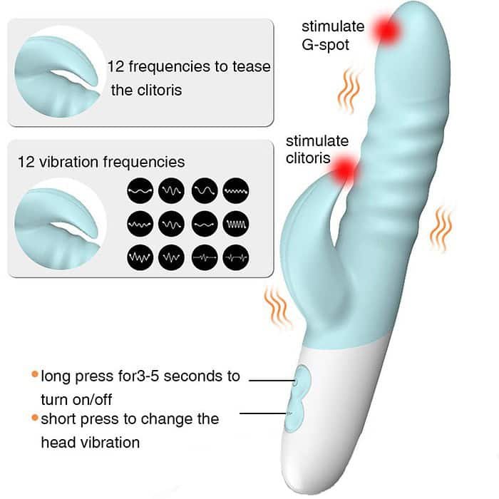 12 Speed Double G-spot Vibrator - Image 8