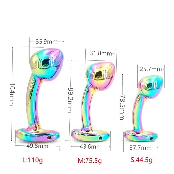 Mushroom Metal Anal Plugs (L) - Image 8