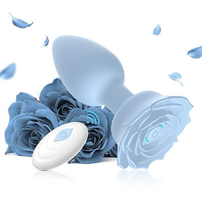 Wireless Remote Control Rose Anal Plug - Image 6