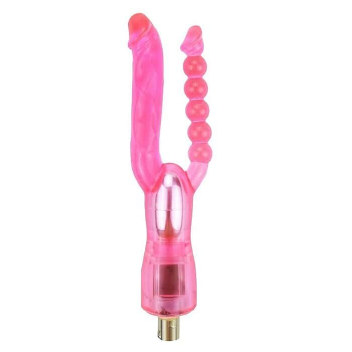 Power Pink Sex Machine with 3 Attachments - Image 11