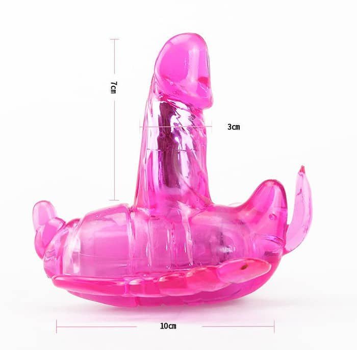 Wireless Remote Control Wearable Butterfly Vibrator Dildo - Image 6
