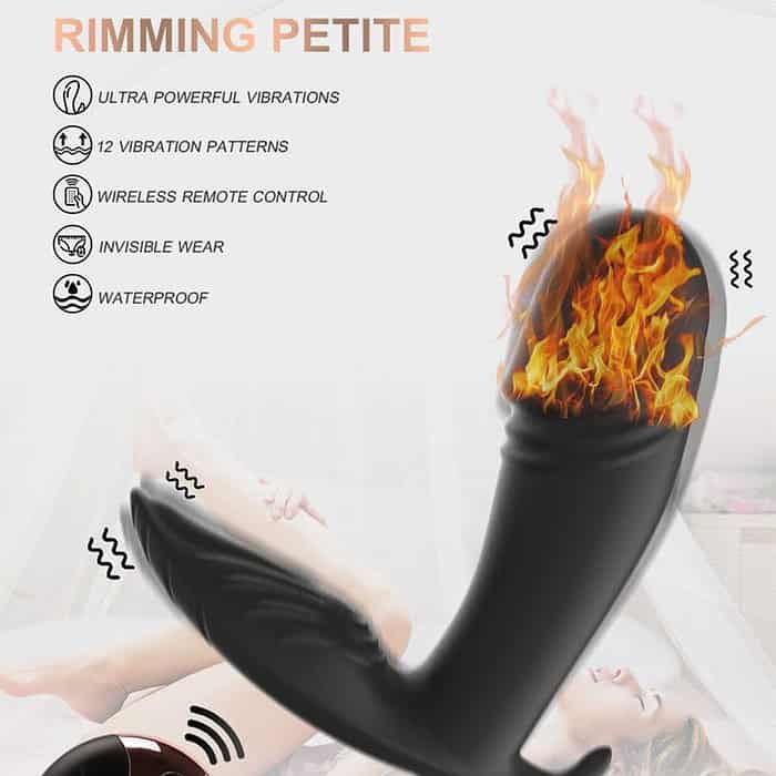 12 Speed Silicone Strap-on Vibrator - Image 14