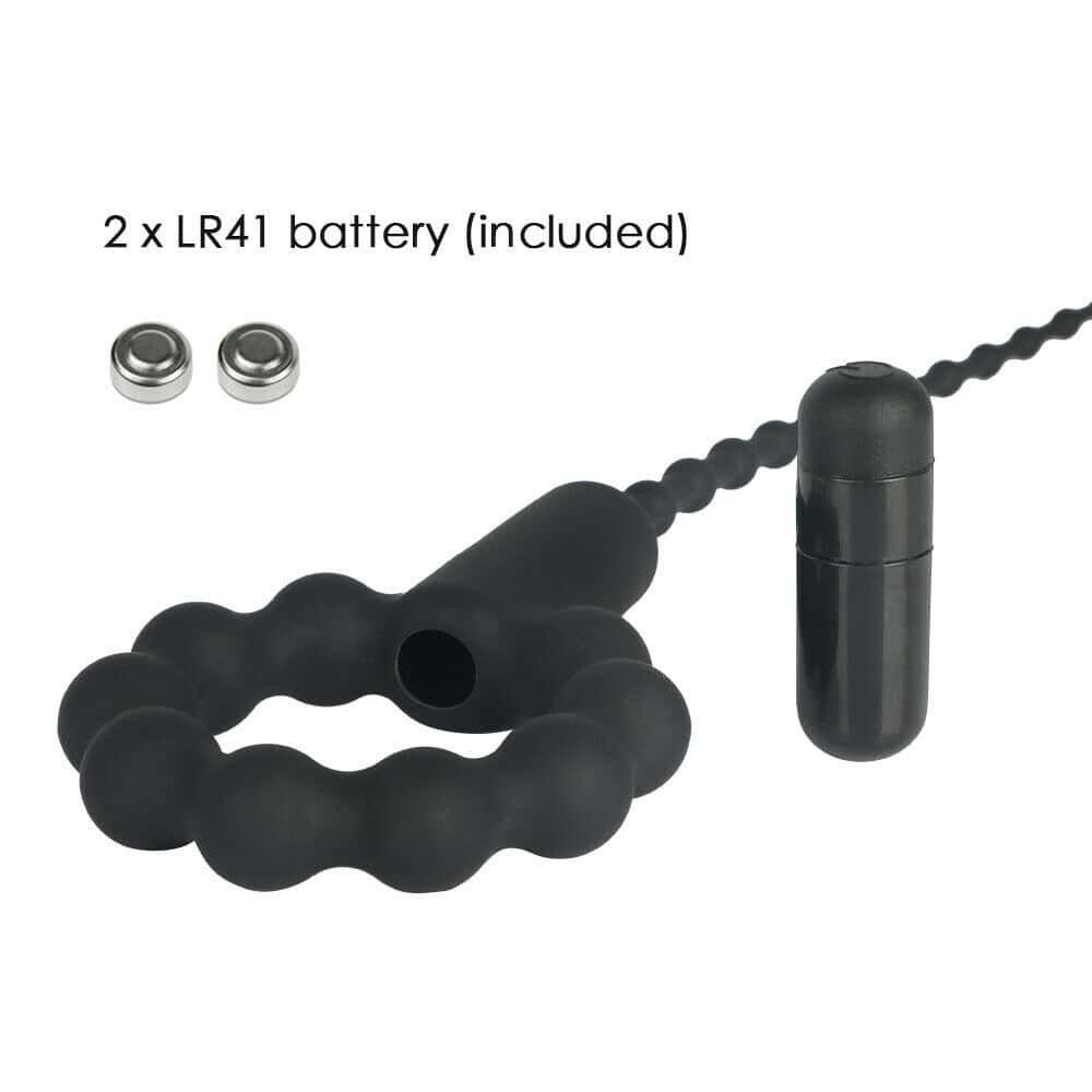 Penis Plug Vibrator Urethra Training Urethral Dilators Men Sex Toys 