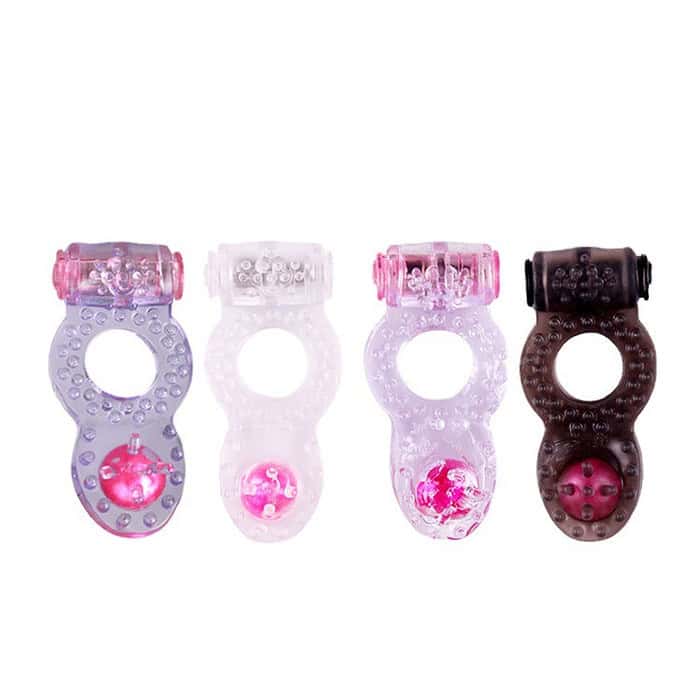 Basic Vibrating Cock Ring（Random Color） - Image 1