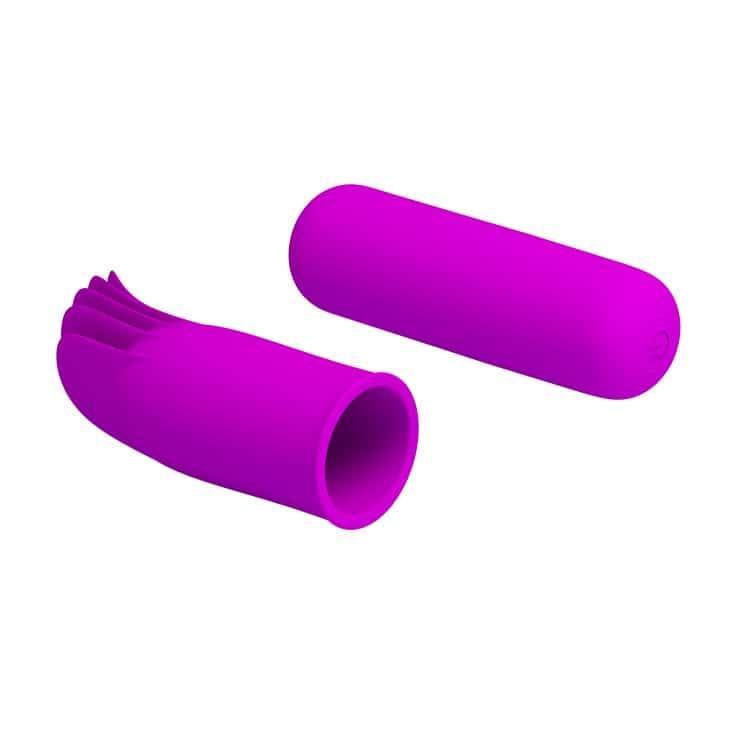 12-Speed USB Rechargeable Finger Vibrator