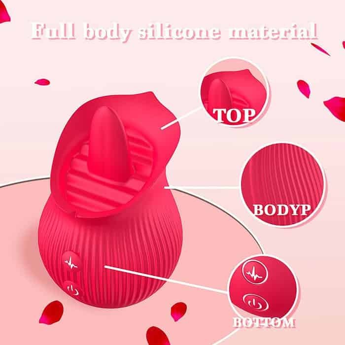 12 Frequency Clitoral Sucking Rose Vibrator - Image 13