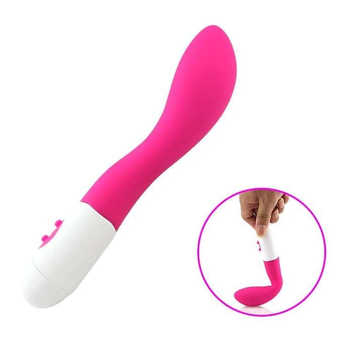 Vibrating Dildo 10 Speeds Vibrator Anal Plug Silicone G-spot Massager - Image 7