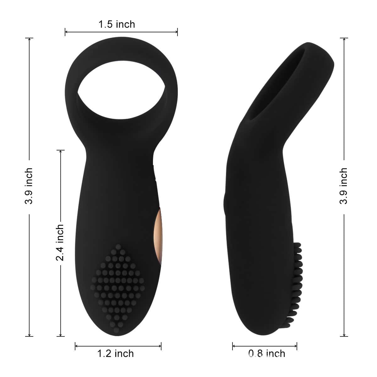 Penis Ring Multifrequency Vibrating Cock Ring