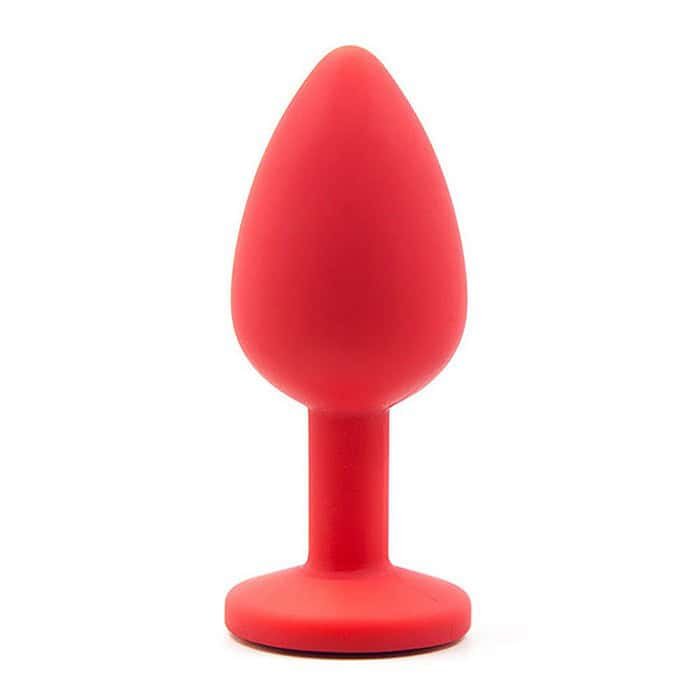 Large Size Diamond Dildo Silicone Butt Plug Anal Toys - Image 2